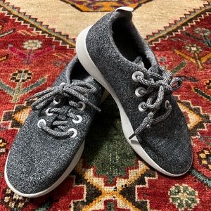 ALLBIRDS - Gray Merino Wool Runners Lace-Up Shoes Womens Size 6